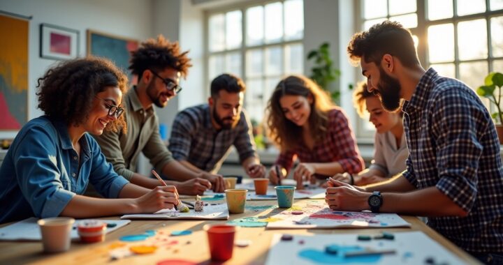 Le teambuilding artisanal : l&rsquo;atelier créatif qui renforce la cohésion d&rsquo;équipe