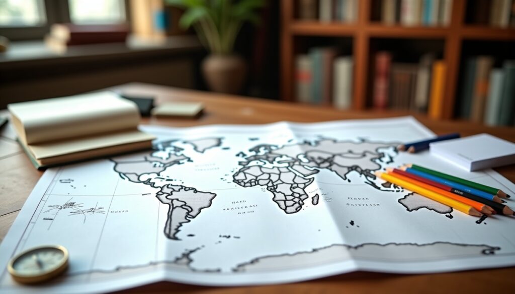 Carte du monde vierge à imprimer : le guide ultime pour apprendre et personnaliser