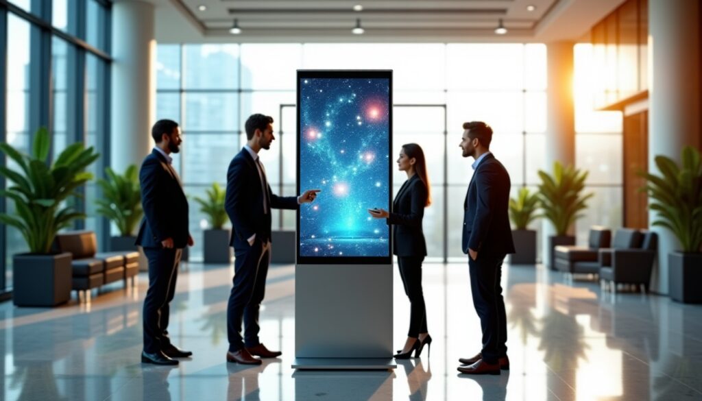 Affichage dynamique : Le totem digital, une révolution pour la communication sur site