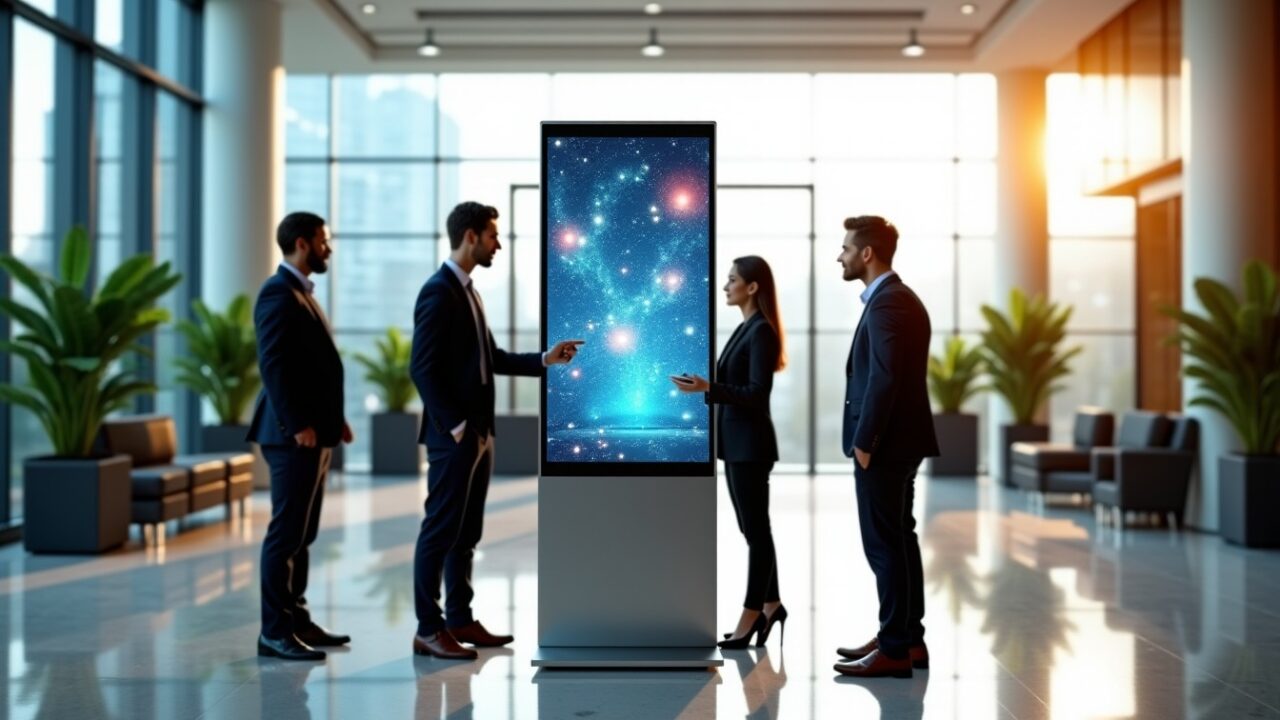 Affichage dynamique : Le totem digital, une révolution pour la communication sur site