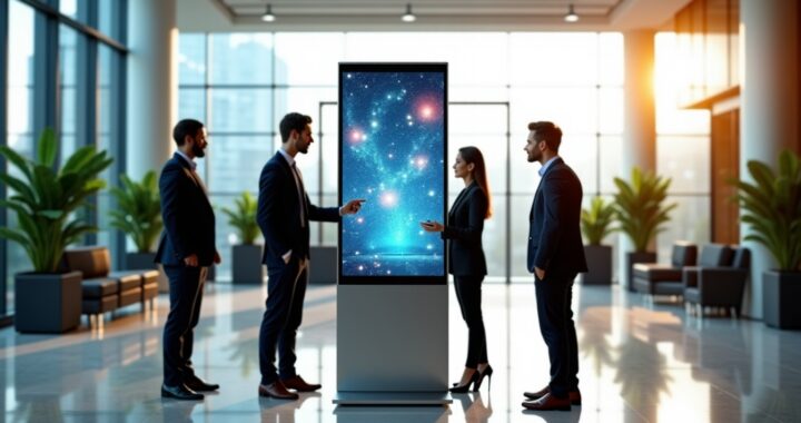 Affichage dynamique : Le totem digital, une révolution pour la communication sur site